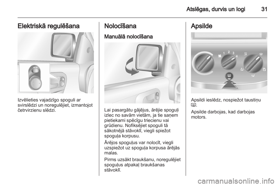 OPEL COMBO 2011  Īpašnieka rokasgrāmata (in Latvian) 