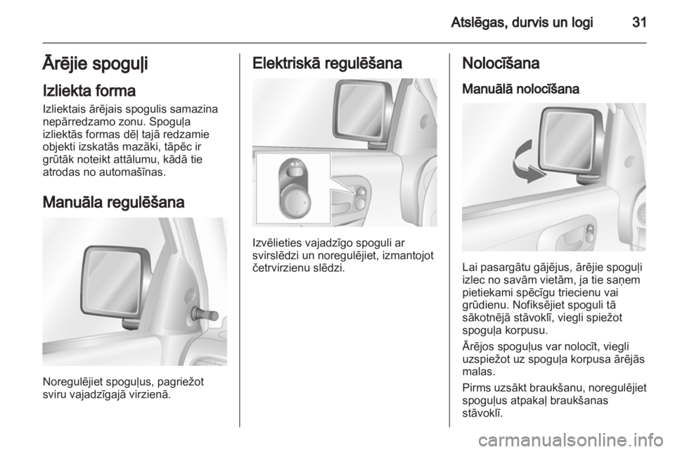 OPEL COMBO 2011.5  Īpašnieka rokasgrāmata (in Latvian) 