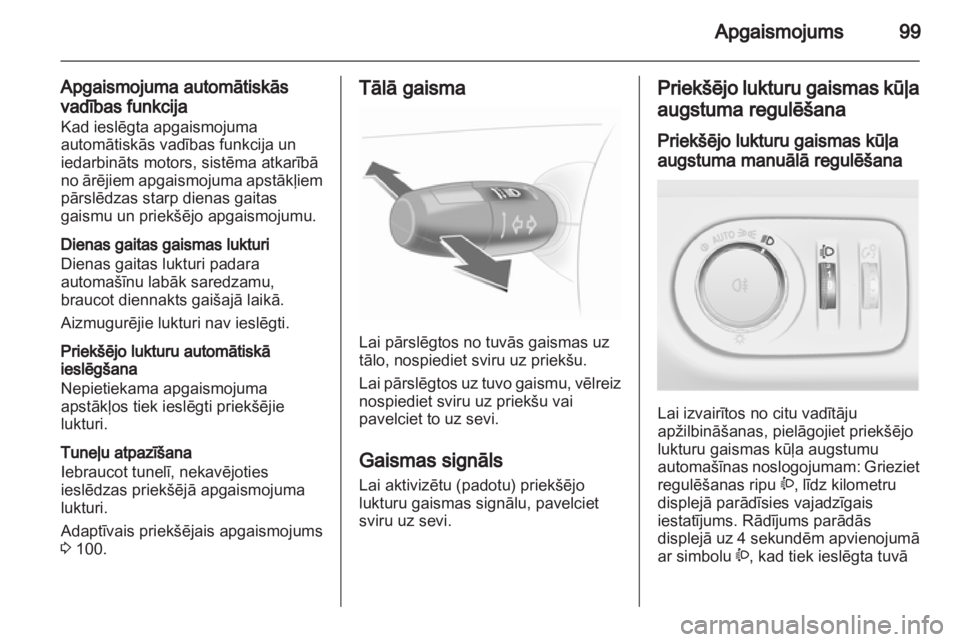 OPEL CORSA 2010.5  Īpašnieka rokasgrāmata (in Latvian) 