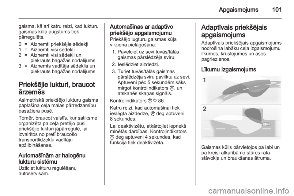OPEL CORSA 2011  Īpašnieka rokasgrāmata (in Latvian) 