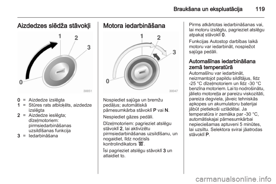 OPEL CORSA 2011.5  Īpašnieka rokasgrāmata (in Latvian) 