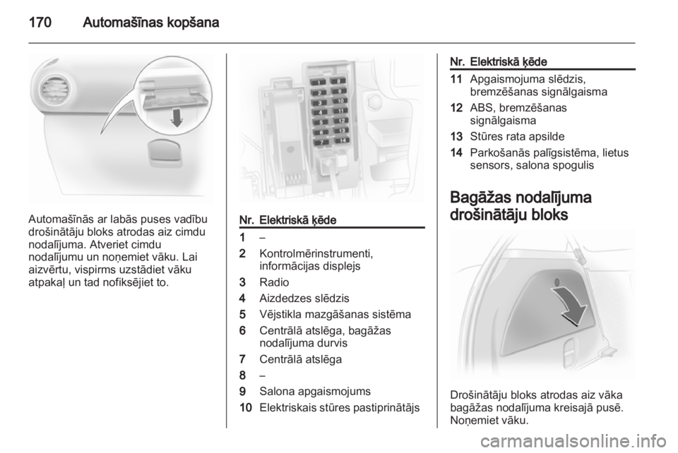 OPEL CORSA 2011.5  Īpašnieka rokasgrāmata (in Latvian) 