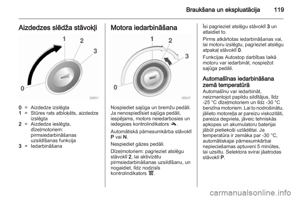 OPEL CORSA 2012  Īpašnieka rokasgrāmata (in Latvian) 