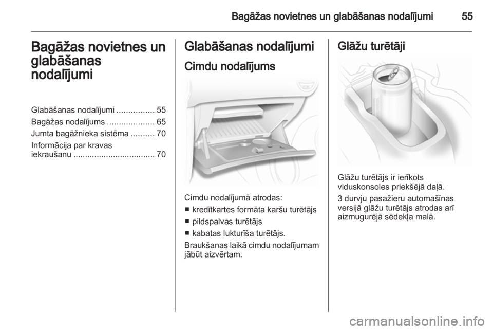 OPEL CORSA 2012  Īpašnieka rokasgrāmata (in Latvian) 