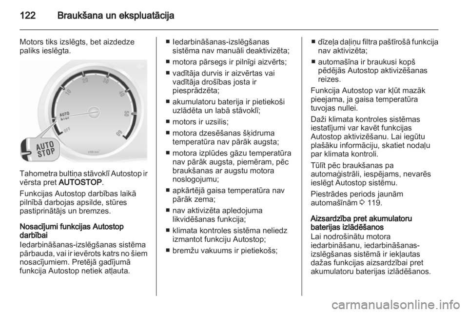 OPEL CORSA 2012.5  Īpašnieka rokasgrāmata (in Latvian) 