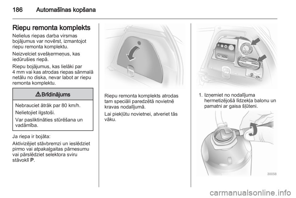 OPEL CORSA 2013.5  Īpašnieka rokasgrāmata (in Latvian) 