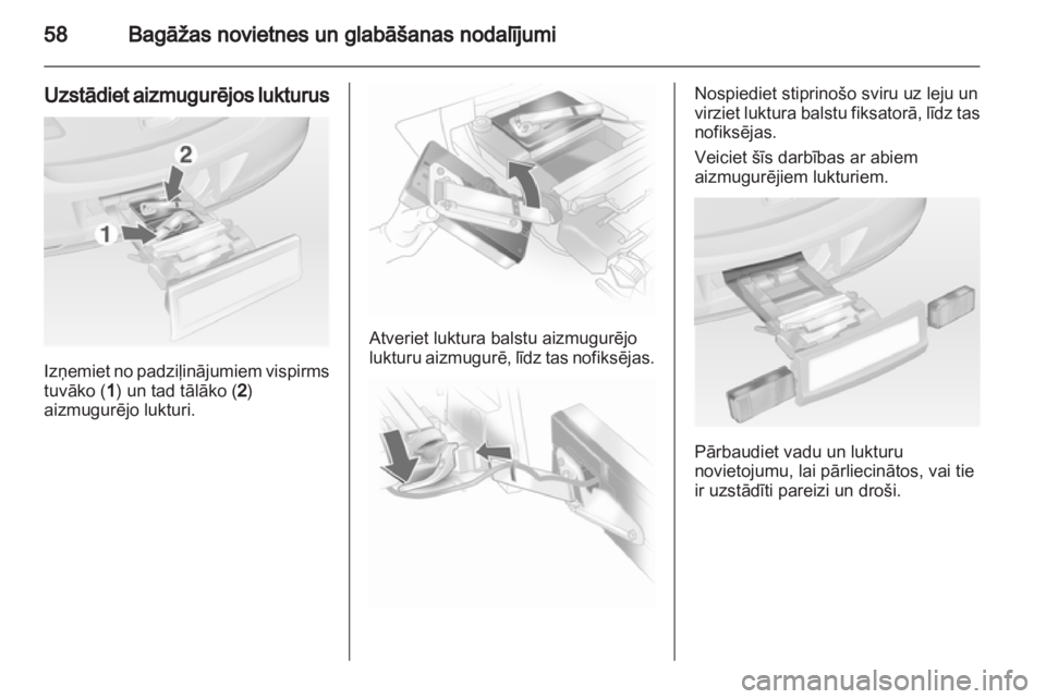 OPEL CORSA 2013.5  Īpašnieka rokasgrāmata (in Latvian) 