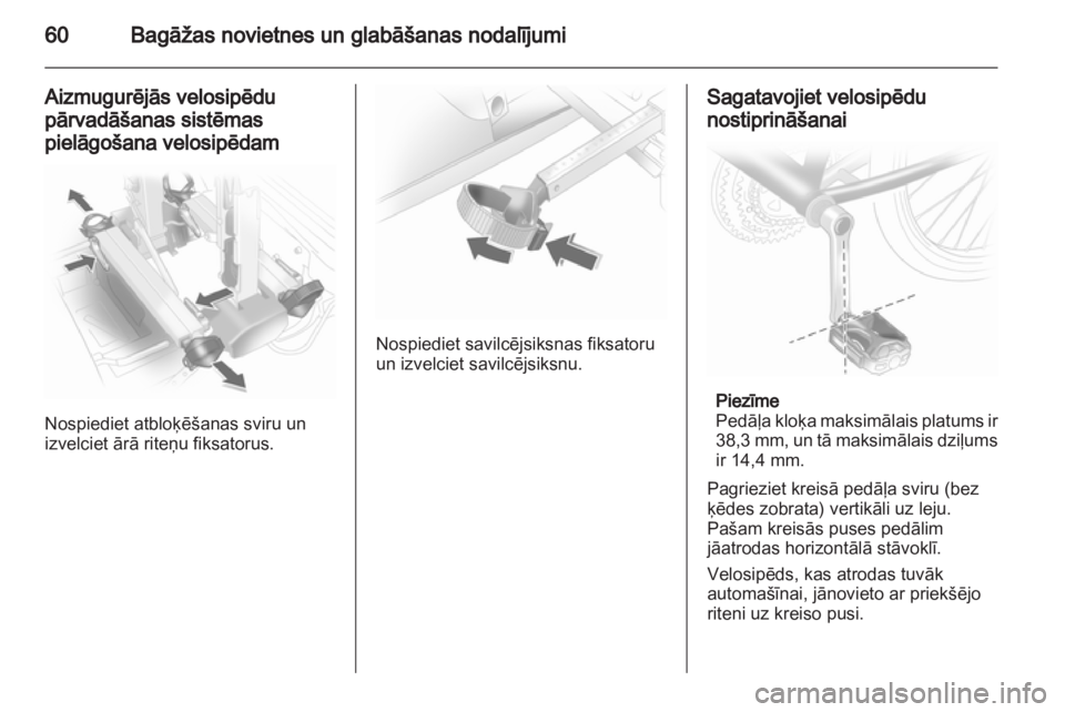 OPEL CORSA 2013.5  Īpašnieka rokasgrāmata (in Latvian) 