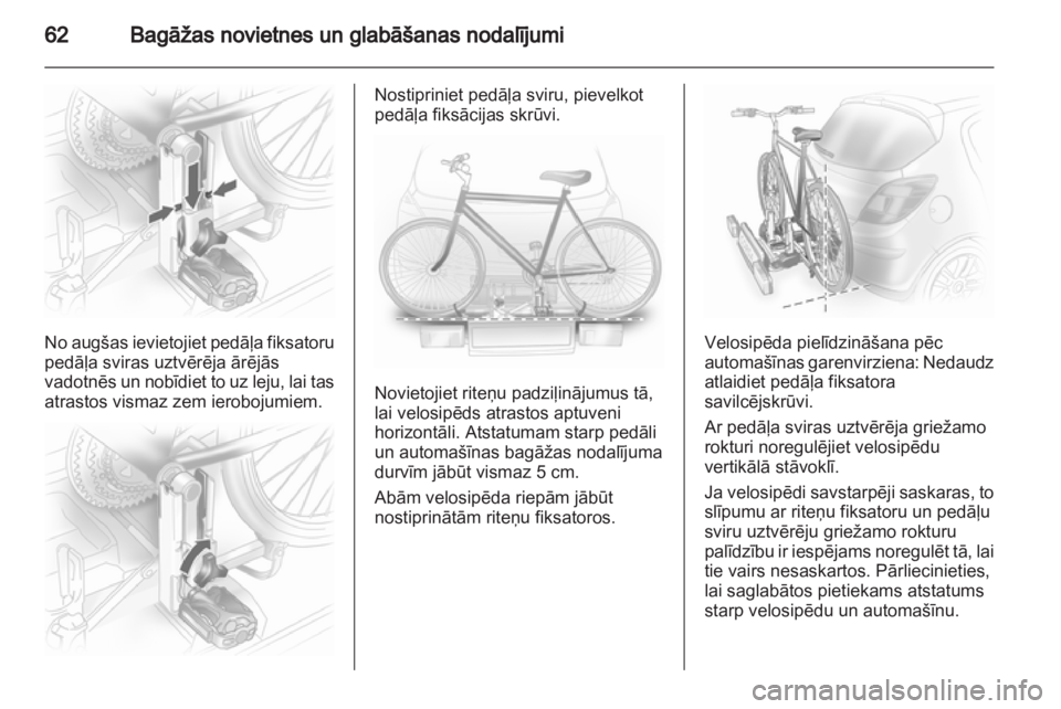 OPEL CORSA 2013.5  Īpašnieka rokasgrāmata (in Latvian) 