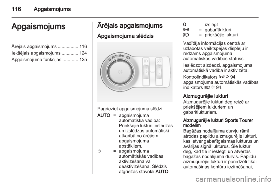 OPEL INSIGNIA 2010.5  Īpašnieka rokasgrāmata (in Latvian) 