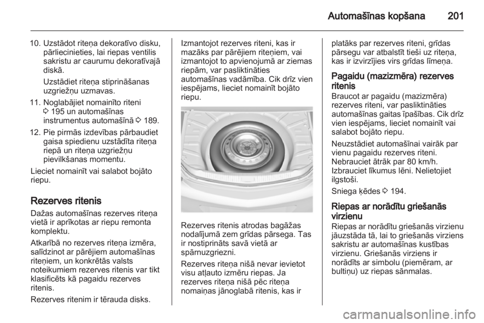 OPEL INSIGNIA 2010.5  Īpašnieka rokasgrāmata (in Latvian) 