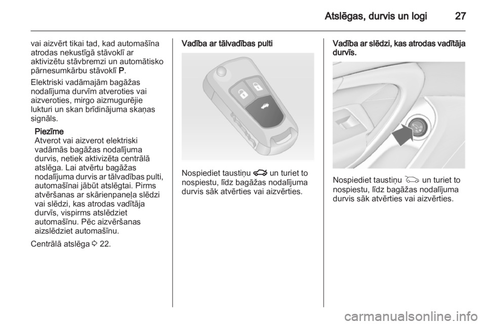 OPEL INSIGNIA 2010.5  Īpašnieka rokasgrāmata (in Latvian) 