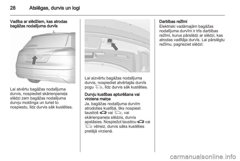 OPEL INSIGNIA 2010.5  Īpašnieka rokasgrāmata (in Latvian) 