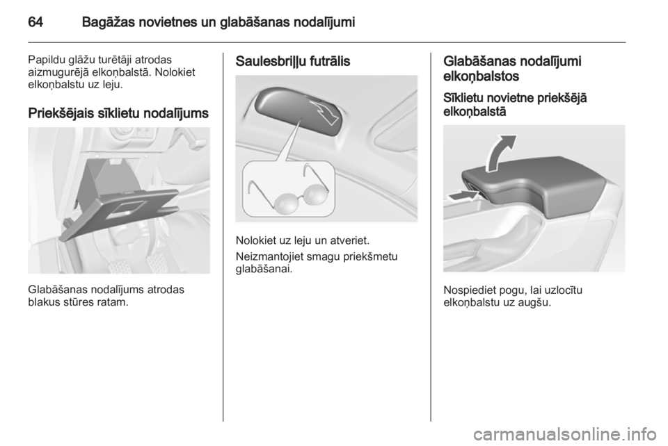 OPEL INSIGNIA 2010.5  Īpašnieka rokasgrāmata (in Latvian) 