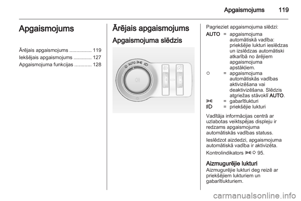 OPEL INSIGNIA 2011.5  Īpašnieka rokasgrāmata (in Latvian) 