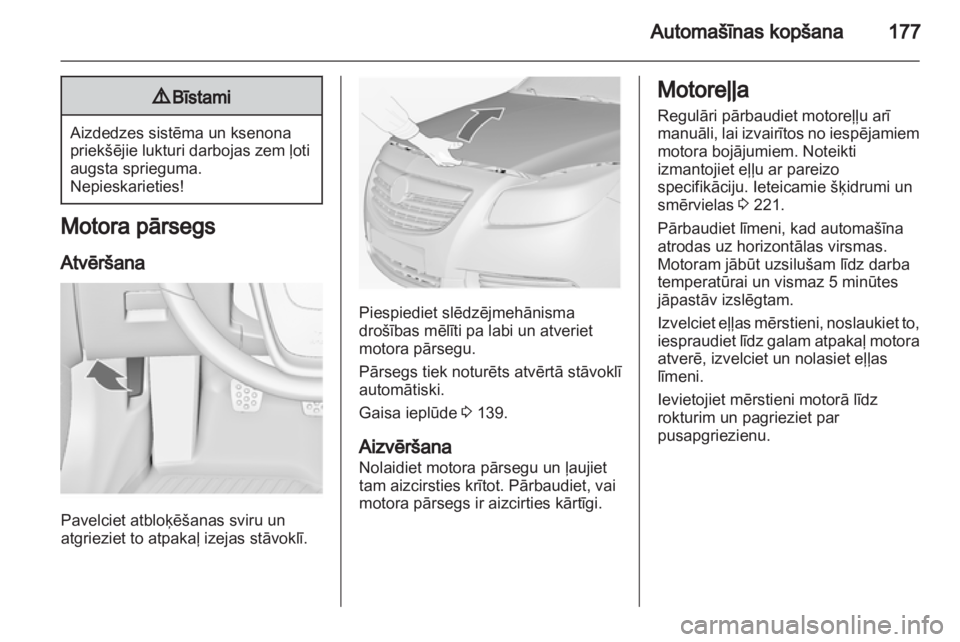OPEL INSIGNIA 2011.5  Īpašnieka rokasgrāmata (in Latvian) 