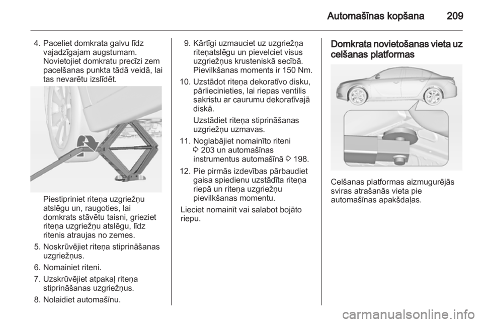 OPEL INSIGNIA 2011.5  Īpašnieka rokasgrāmata (in Latvian) 