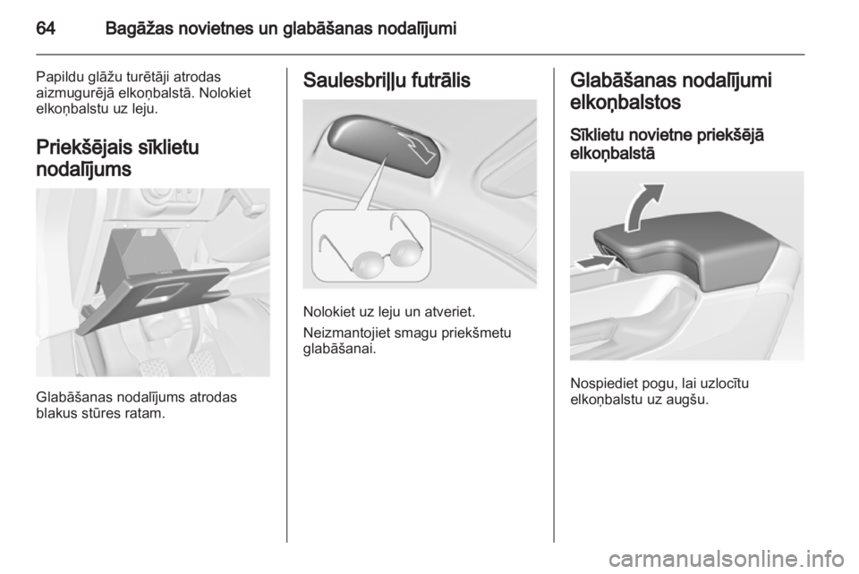 OPEL INSIGNIA 2013  Īpašnieka rokasgrāmata (in Latvian) 