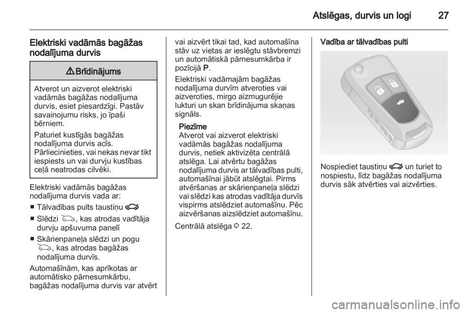 OPEL INSIGNIA 2013.5  Īpašnieka rokasgrāmata (in Latvian) 