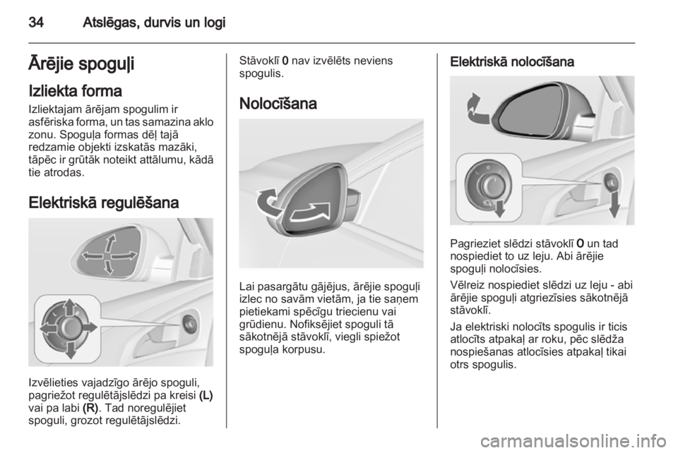 OPEL INSIGNIA 2013.5  Īpašnieka rokasgrāmata (in Latvian) 