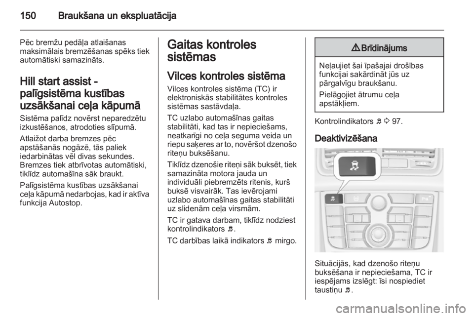 OPEL MERIVA 2013  Īpašnieka rokasgrāmata (in Latvian) 