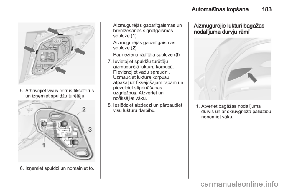 OPEL MERIVA 2013  Īpašnieka rokasgrāmata (in Latvian) 