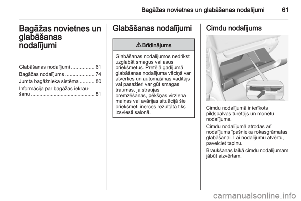 OPEL MERIVA 2013.5  Īpašnieka rokasgrāmata (in Latvian) 