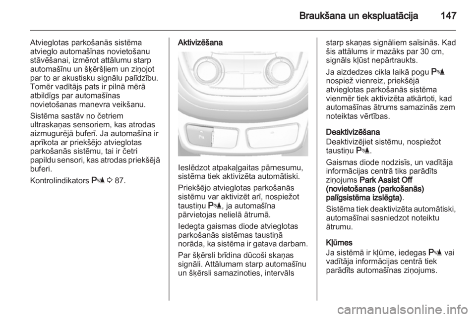 OPEL MOKKA 2013  Īpašnieka rokasgrāmata (in Latvian) 
