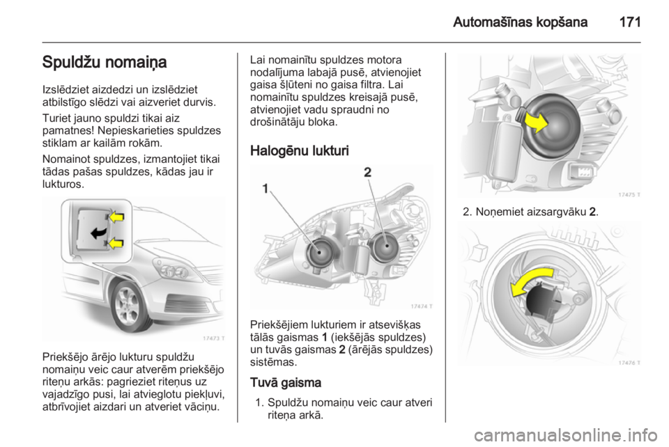 OPEL ZAFIRA 2010.5  Īpašnieka rokasgrāmata (in Latvian) 