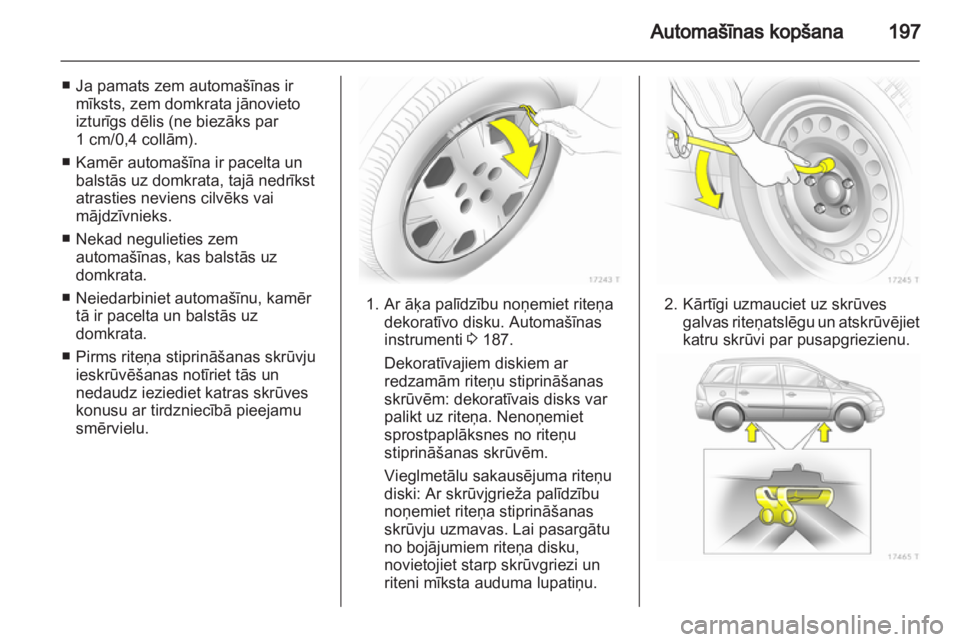 OPEL ZAFIRA 2011  Īpašnieka rokasgrāmata (in Latvian) 