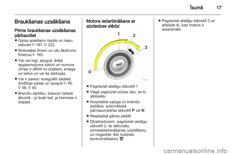 OPEL ZAFIRA 2012  Īpašnieka rokasgrāmata (in Latvian) 
