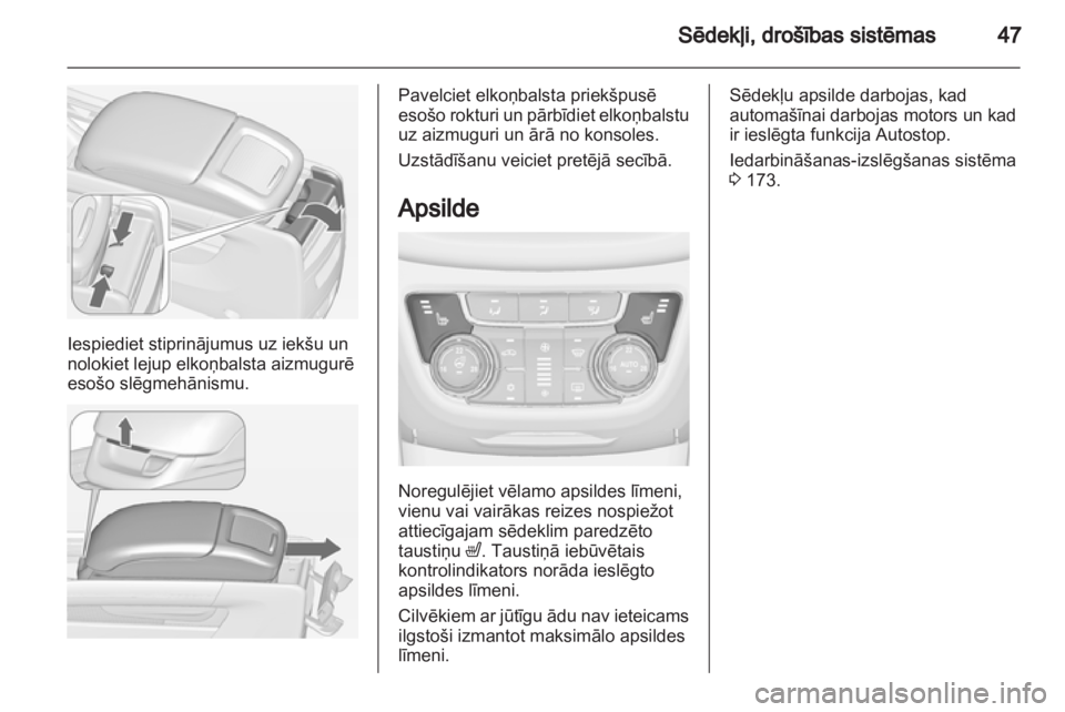 OPEL ZAFIRA TOURER 2013.5  Īpašnieka rokasgrāmata (in Latvian) 