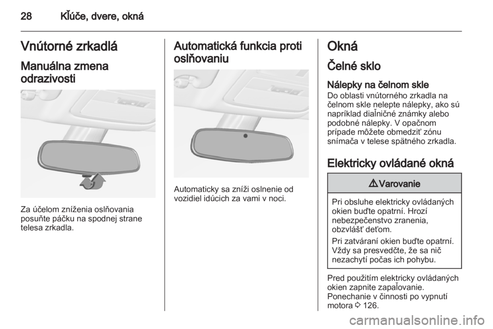OPEL ADAM 2013.5  Používateľská príručka (in Slovak) 