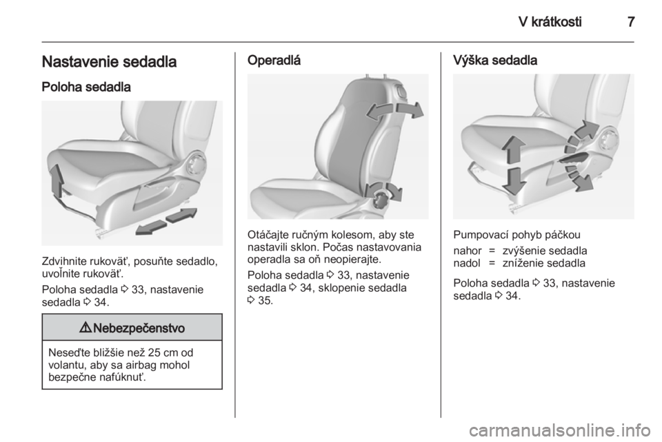 OPEL ADAM 2013.5  Používateľská príručka (in Slovak) 