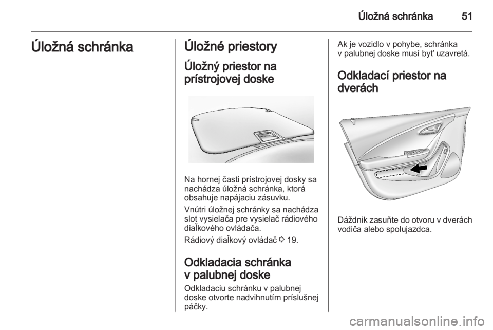 OPEL AMPERA 2012  Používateľská príručka (in Slovak) 