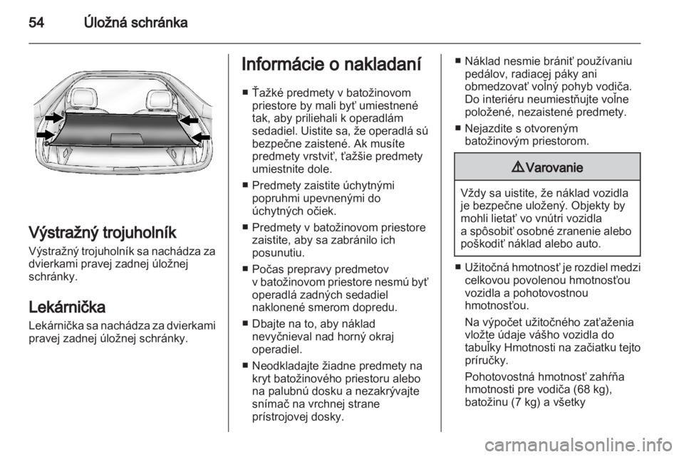 OPEL AMPERA 2012  Používateľská príručka (in Slovak) 