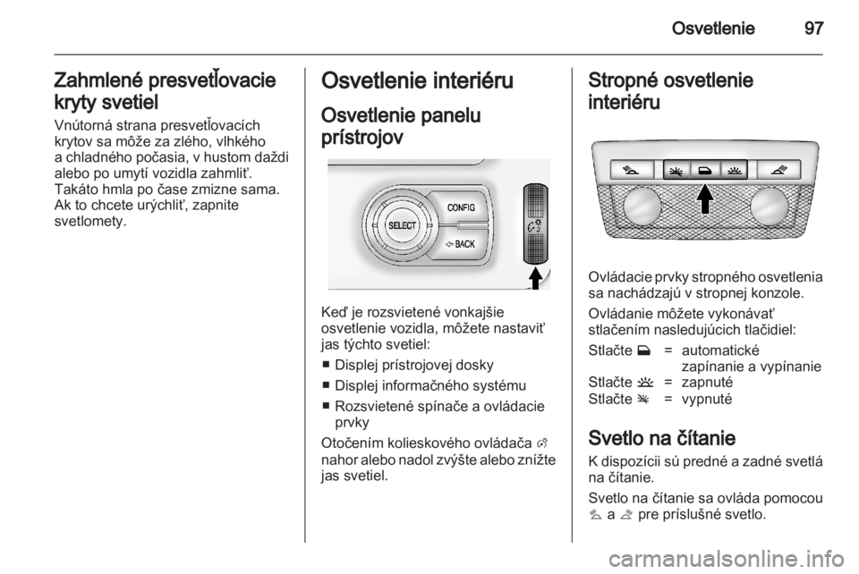 OPEL AMPERA 2012  Používateľská príručka (in Slovak) 