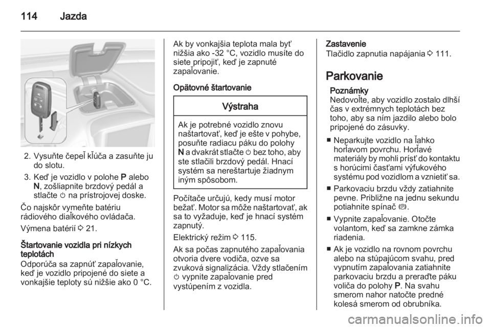 OPEL AMPERA 2013  Používateľská príručka (in Slovak) 