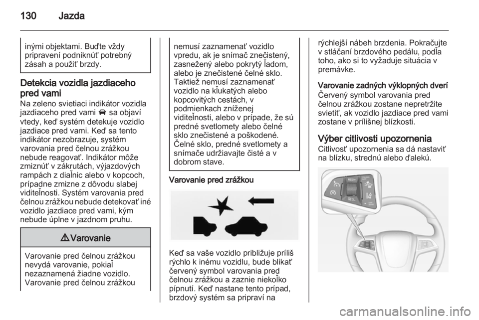 OPEL AMPERA 2013  Používateľská príručka (in Slovak) 