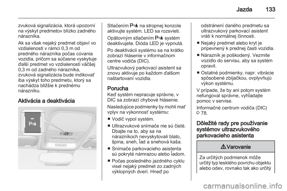 OPEL AMPERA 2013  Používateľská príručka (in Slovak) 