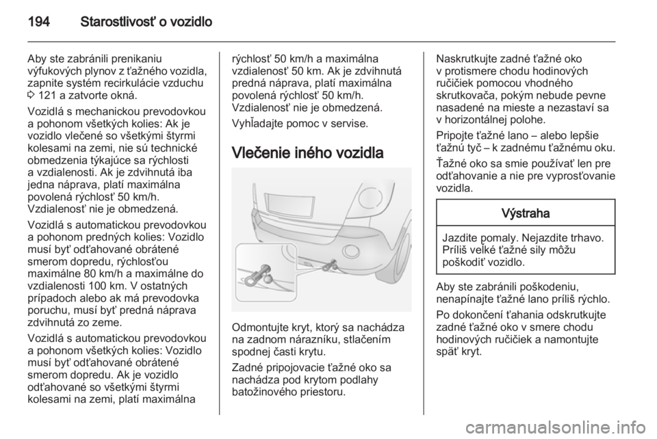 OPEL ANTARA 2011  Používateľská príručka (in Slovak) 