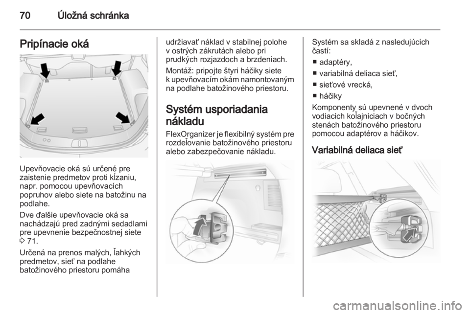 OPEL ANTARA 2011  Používateľská príručka (in Slovak) 