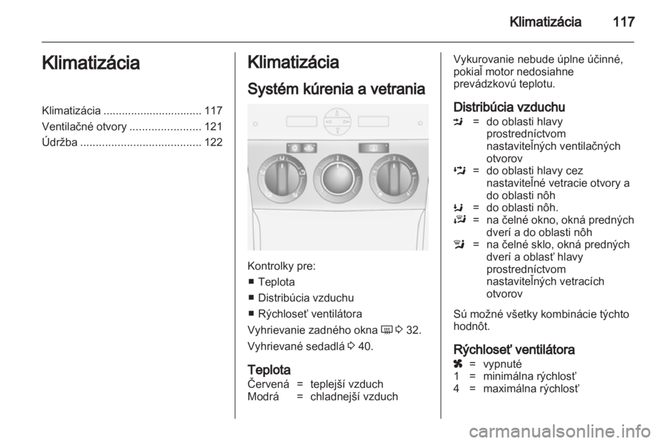 OPEL ANTARA 2012.5  Používateľská príručka (in Slovak) 