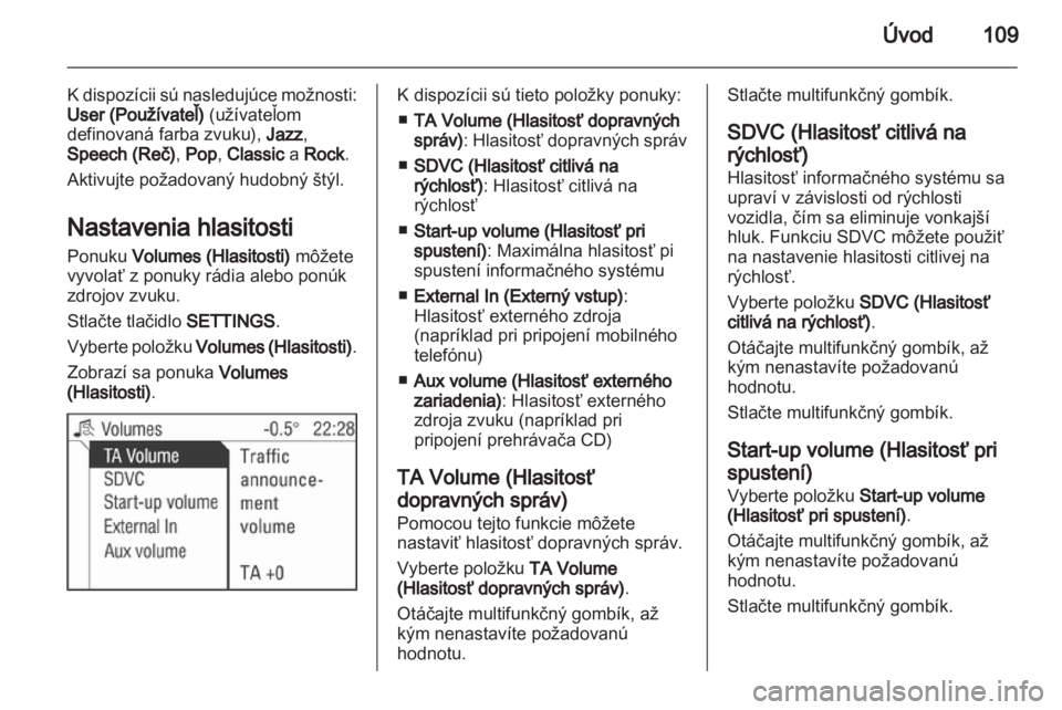 OPEL ANTARA 2013  Návod na obsluhu informačného systému (in Slovak) 
