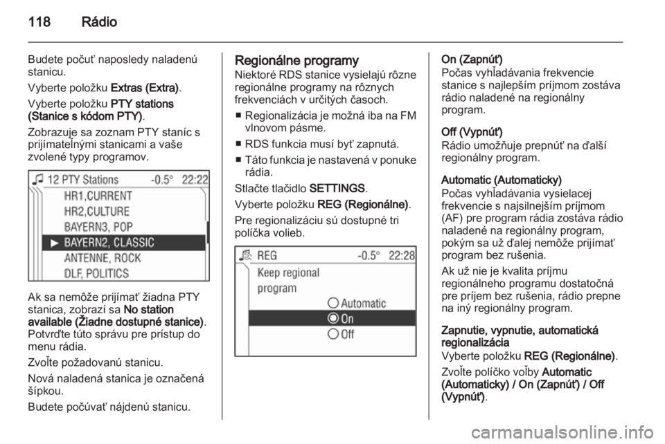 OPEL ANTARA 2013  Návod na obsluhu informačného systému (in Slovak) 
