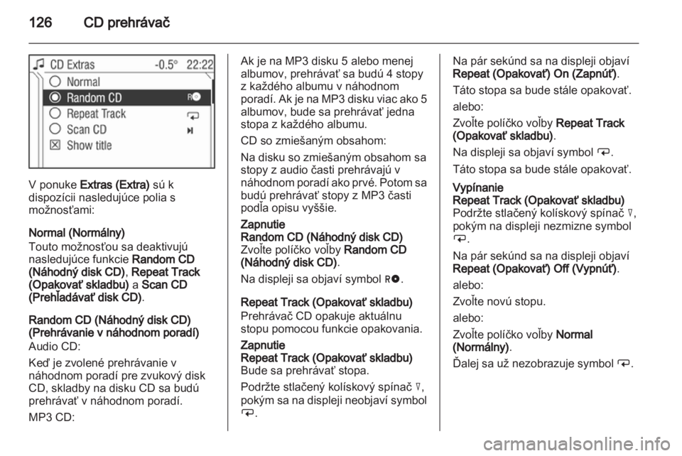 OPEL ANTARA 2013  Návod na obsluhu informačného systému (in Slovak) 