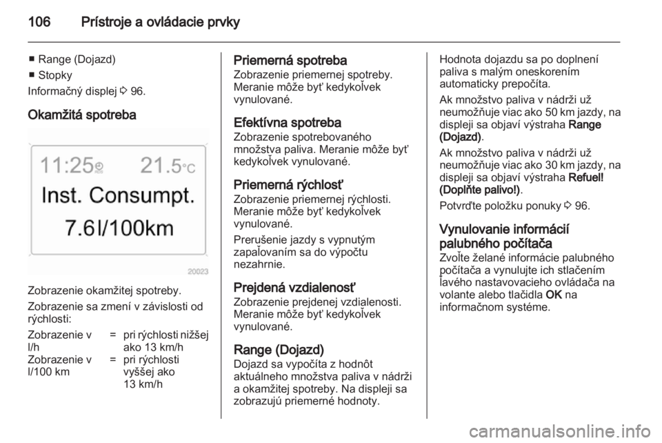 OPEL ANTARA 2013.5  Používateľská príručka (in Slovak) 