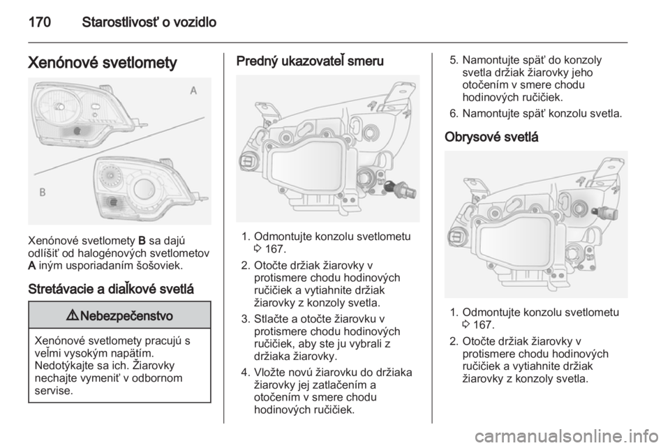 OPEL ANTARA 2013.5  Používateľská príručka (in Slovak) 