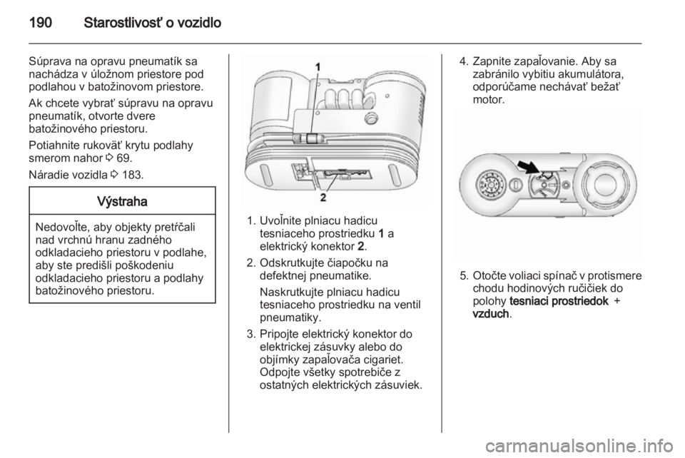 OPEL ANTARA 2013.5  Používateľská príručka (in Slovak) 