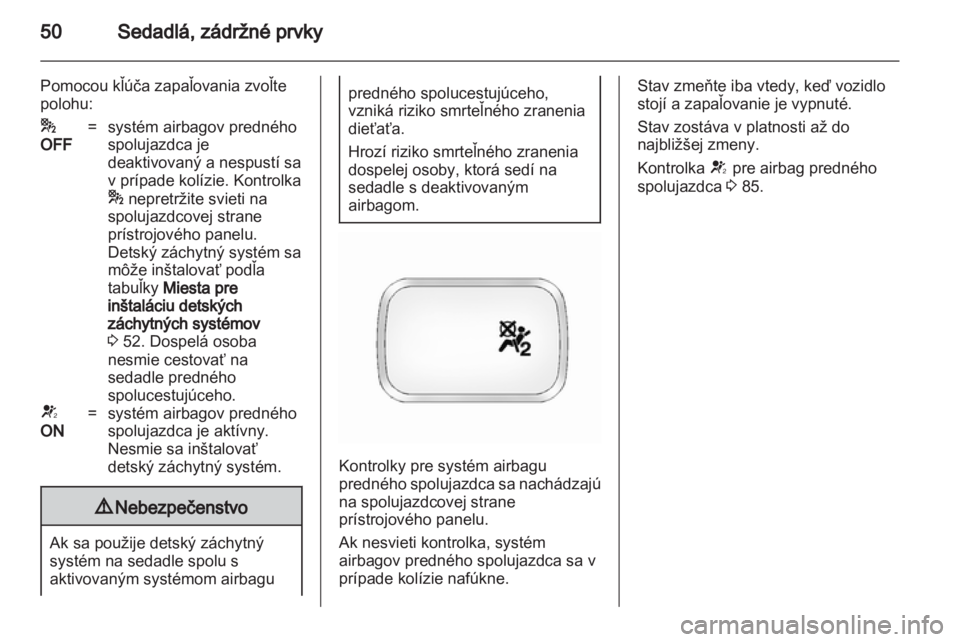 OPEL ANTARA 2013.5  Používateľská príručka (in Slovak) 